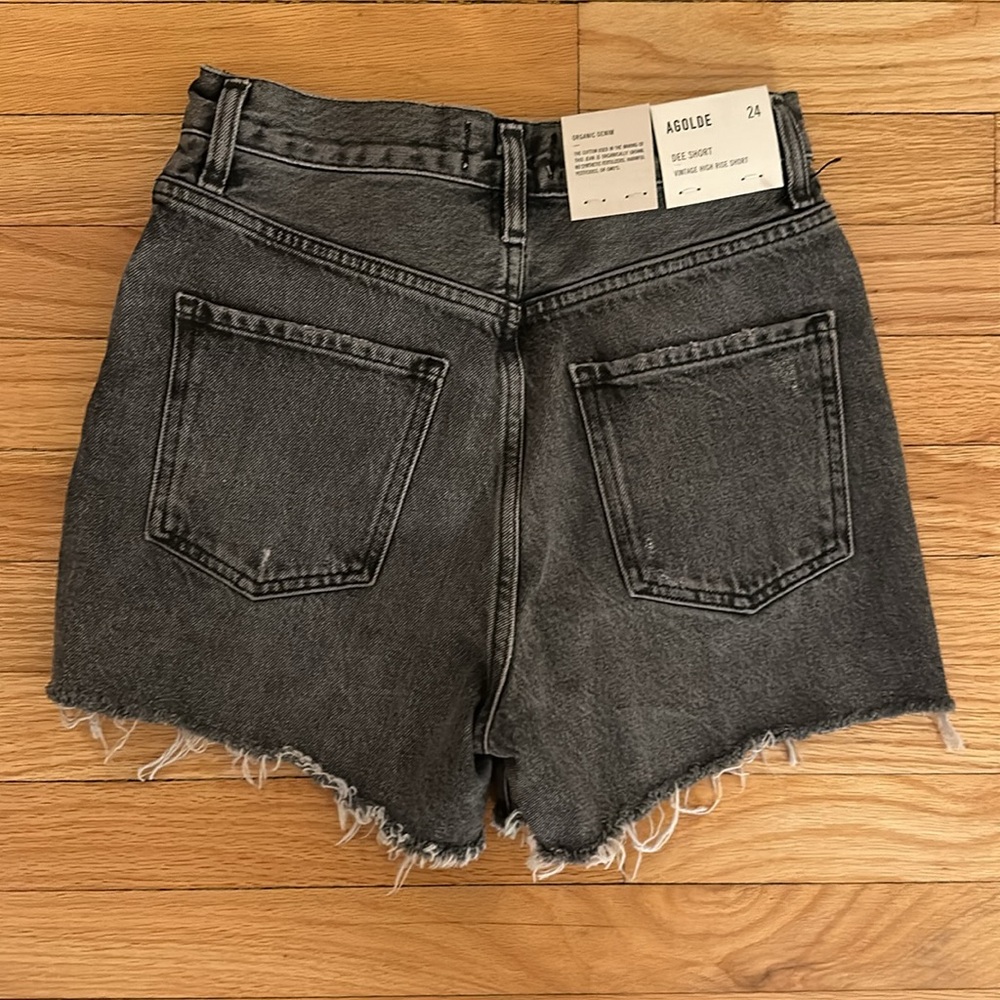 🏴‍☠️ Agolde charcoal vintage denim shorts 🏴‍☠️